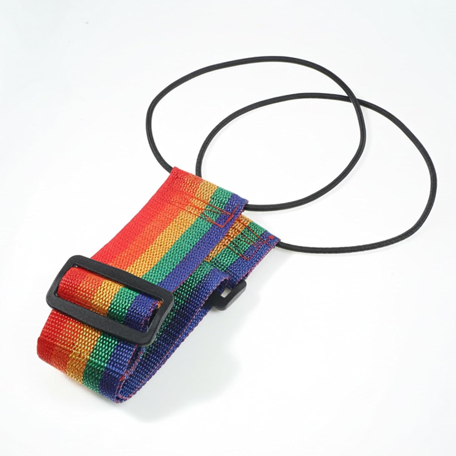 Adjustable Luggage Connector Straps Add a Bag Luggage Strap Multi Use Strong Rainbow Travel Straps Bungee Elastic Strap to Connect Two Suitcases Belt for Suitcases Travel Essentials
