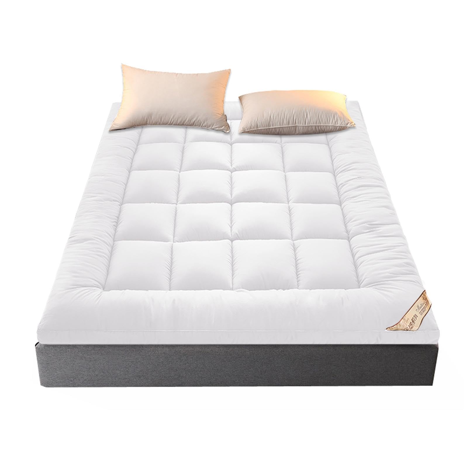 Surmatelas doux lit double pour transformer votre chambre en un cocon de bien-être