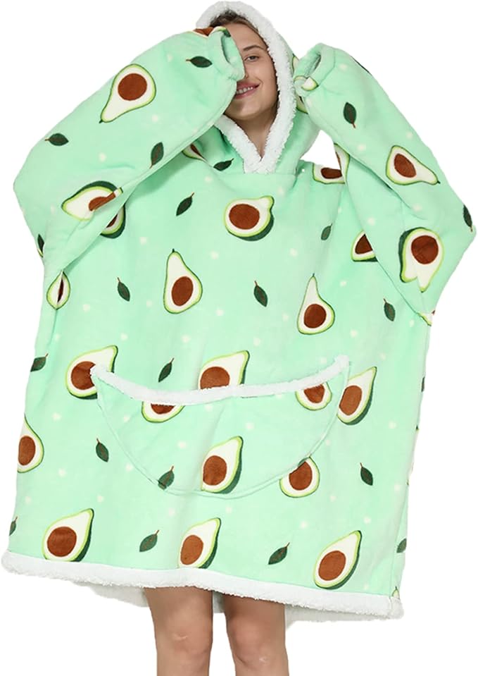 Blanket Hoodie,Wearable Blanket,Sweatshirt Blanket,Oversized Hoodie