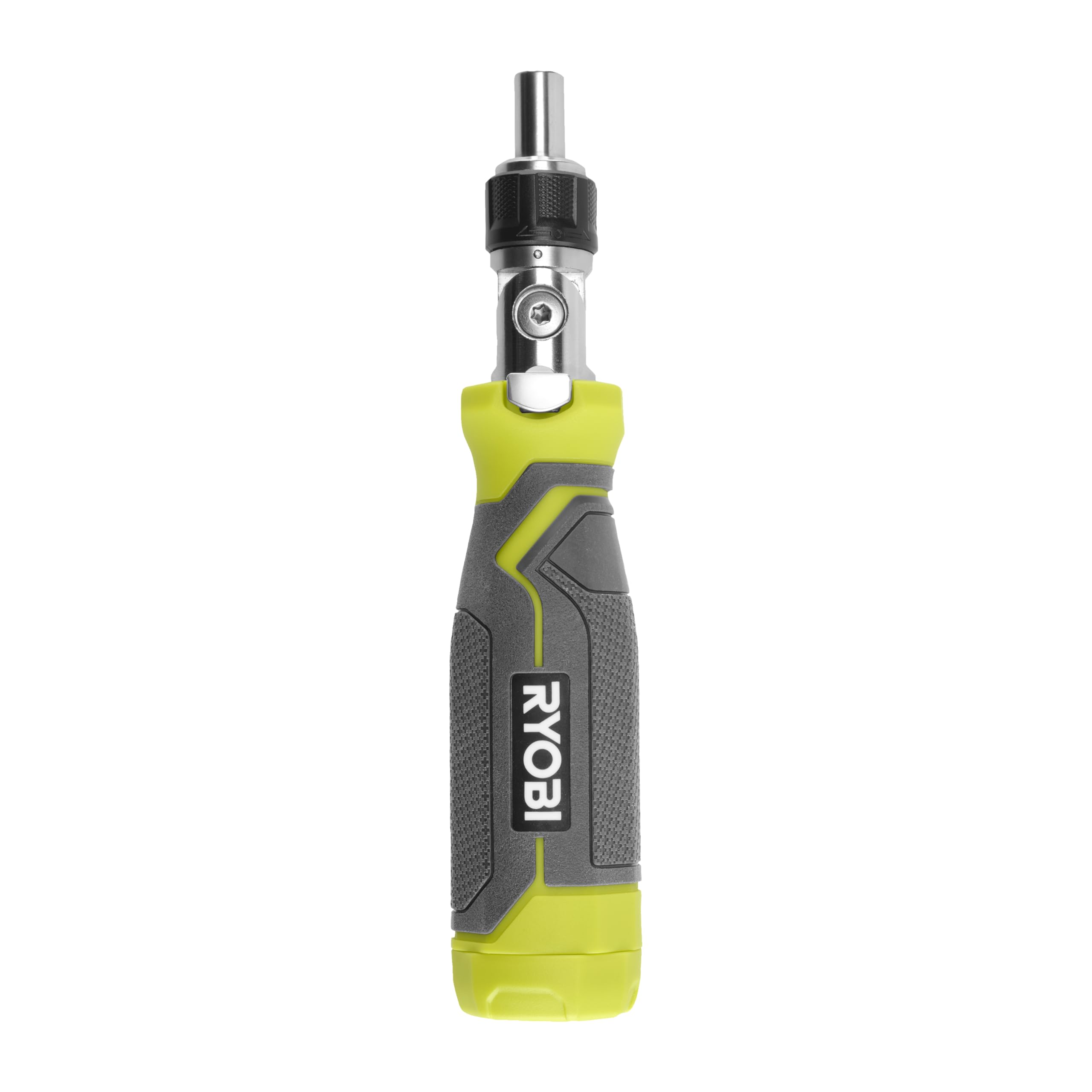 Ryobi - RHSDSMR35 - Tournevis à cliquet pivotant 72 dents – 35 accessoires – Tête réglable 45° / 90° / 180°, embouts 1/4˝ hex, fixation magnétique – Bricolage & réparation