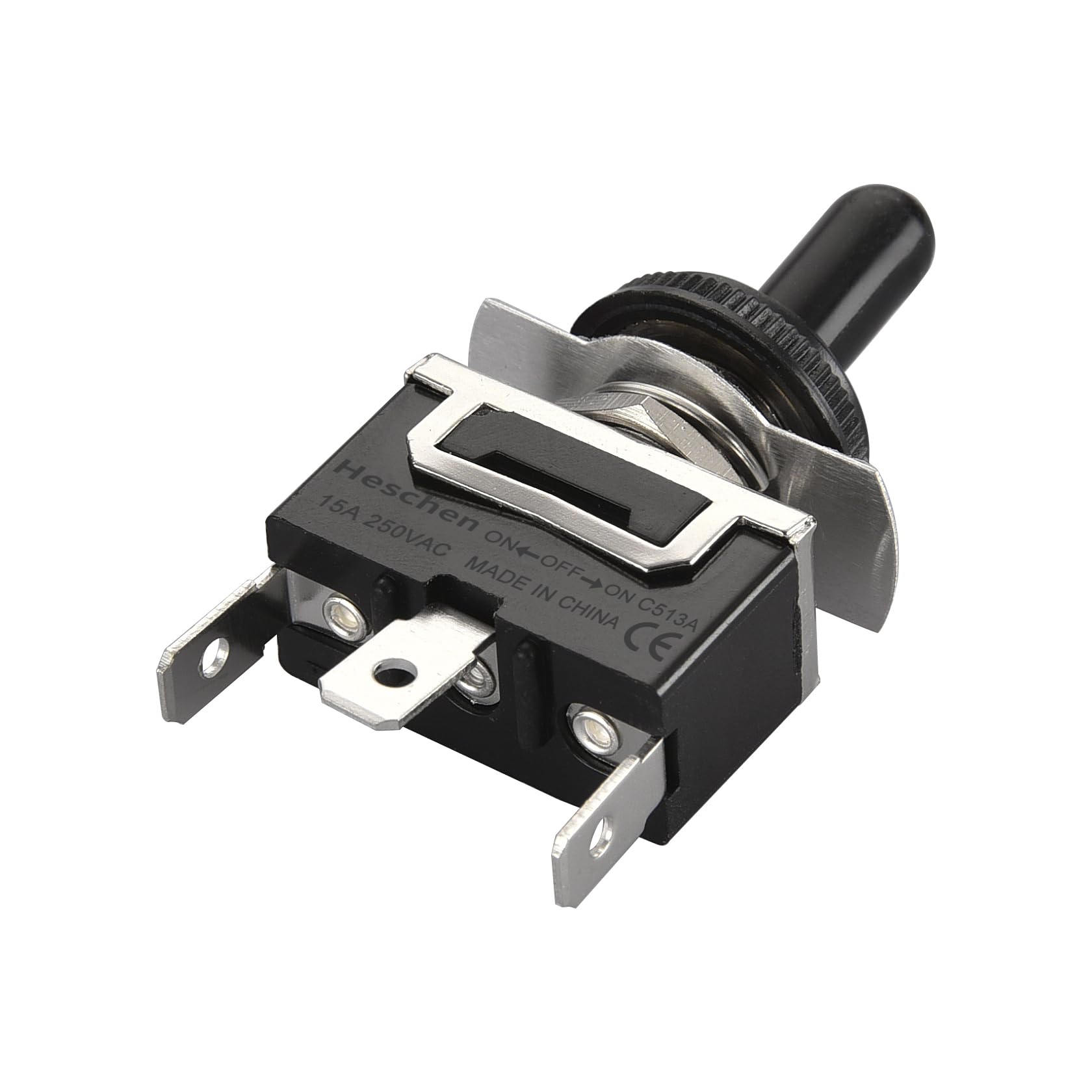 tskzさん Heschen metalowy przełącznik kołyskowy, C513A, SPDT