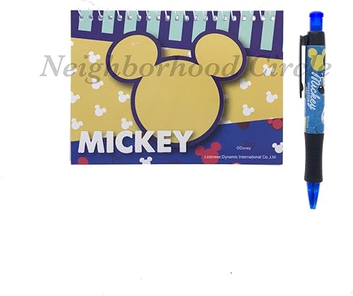 Miniatura 4 de Libro de autógrafos de Mickey Mouse con bolígrafo (azul)