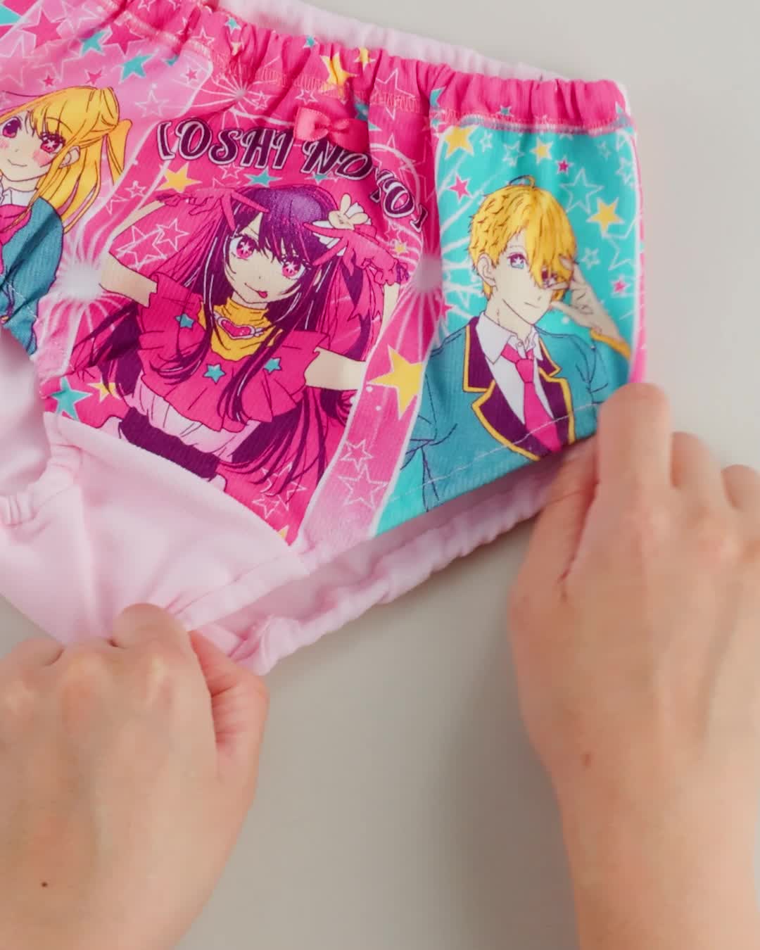 Amazon.co.jp: バンダイ 推しの子 女児ショーツ 2枚組 A柄 110cm