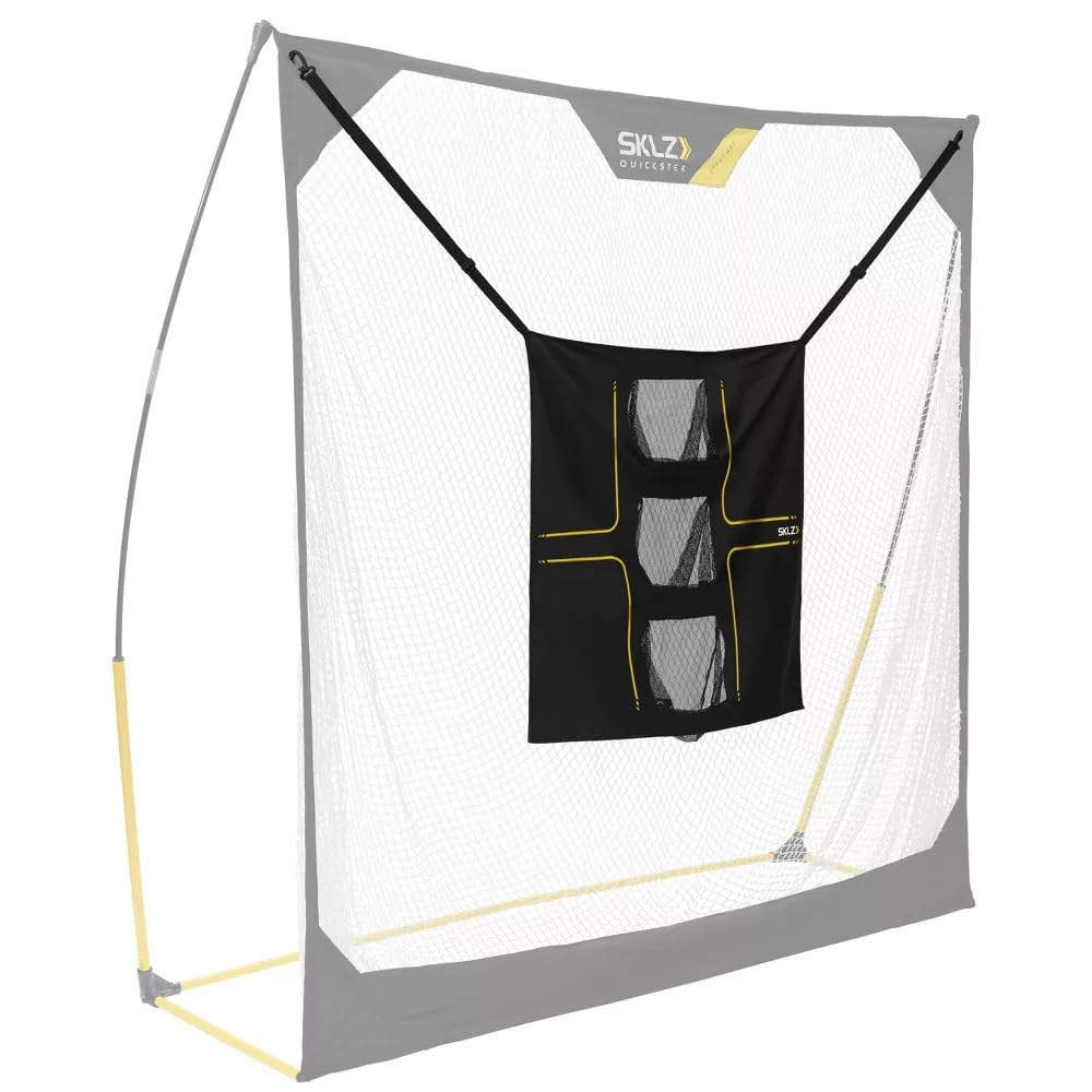 SKLZ Universal Golf Target – Objetivo de Swing Ajustable con Tres Bolsillos para Practicar Vuelo de Bola y Chip, 76.2 cm x 76.2 cm para Entrenamiento de precisión.