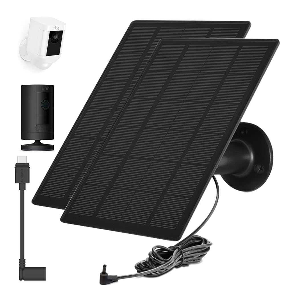 Amazon.com : Ring Camera Solar Panel, Compatible with Ri ng Stick
