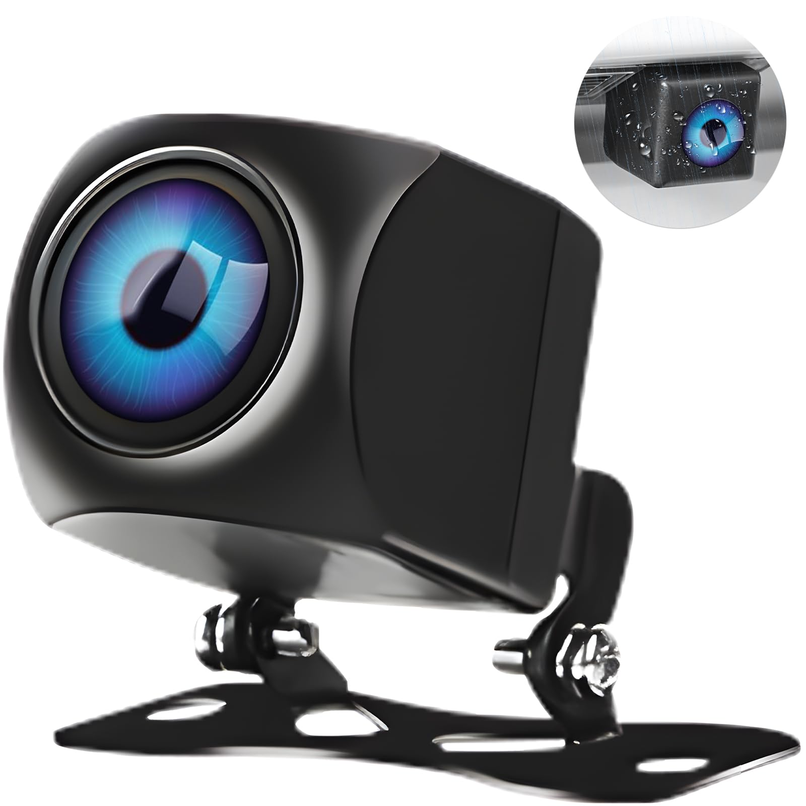 OiLiehu Rückfahrkamera Mit Nachtsicht - 170° Weitwinkel, Wasserdicht IP68 Für Auto & LKW