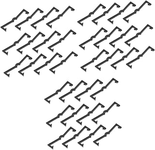 SOLUSTRE 300 Pcs Hook Fastening Buckle Peg Hook Locks Pegboard Accessories Peg Locks Hook Hooks Pegboard Hook Organizer Garment Rack Heavy Duty Slat Hangers Plastic Stop Security Lock