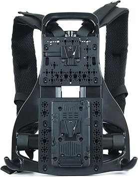 Video Outdoor Live Streaming Broadcast Backpack Plate Vest for V-Mount/Gold-Mount Battery Power Output Supply Wireless Video Transmission System Expandable Board V-Mount Backpack