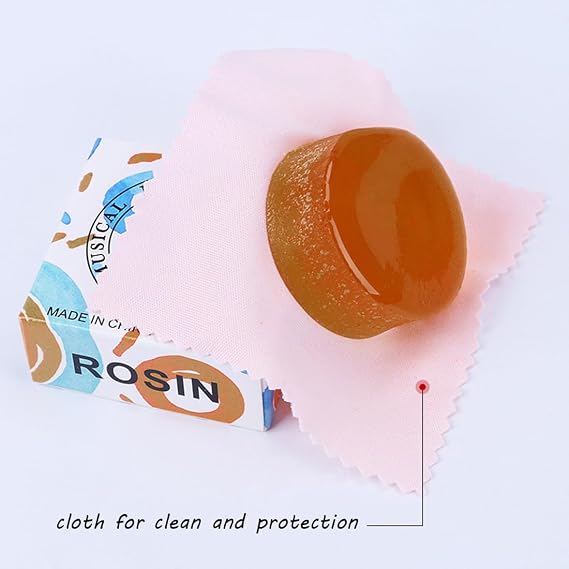 Rosin Natural for Violin Cello Viola Rosin Round Light Low Dust for Bows String Music Instrument Accessory