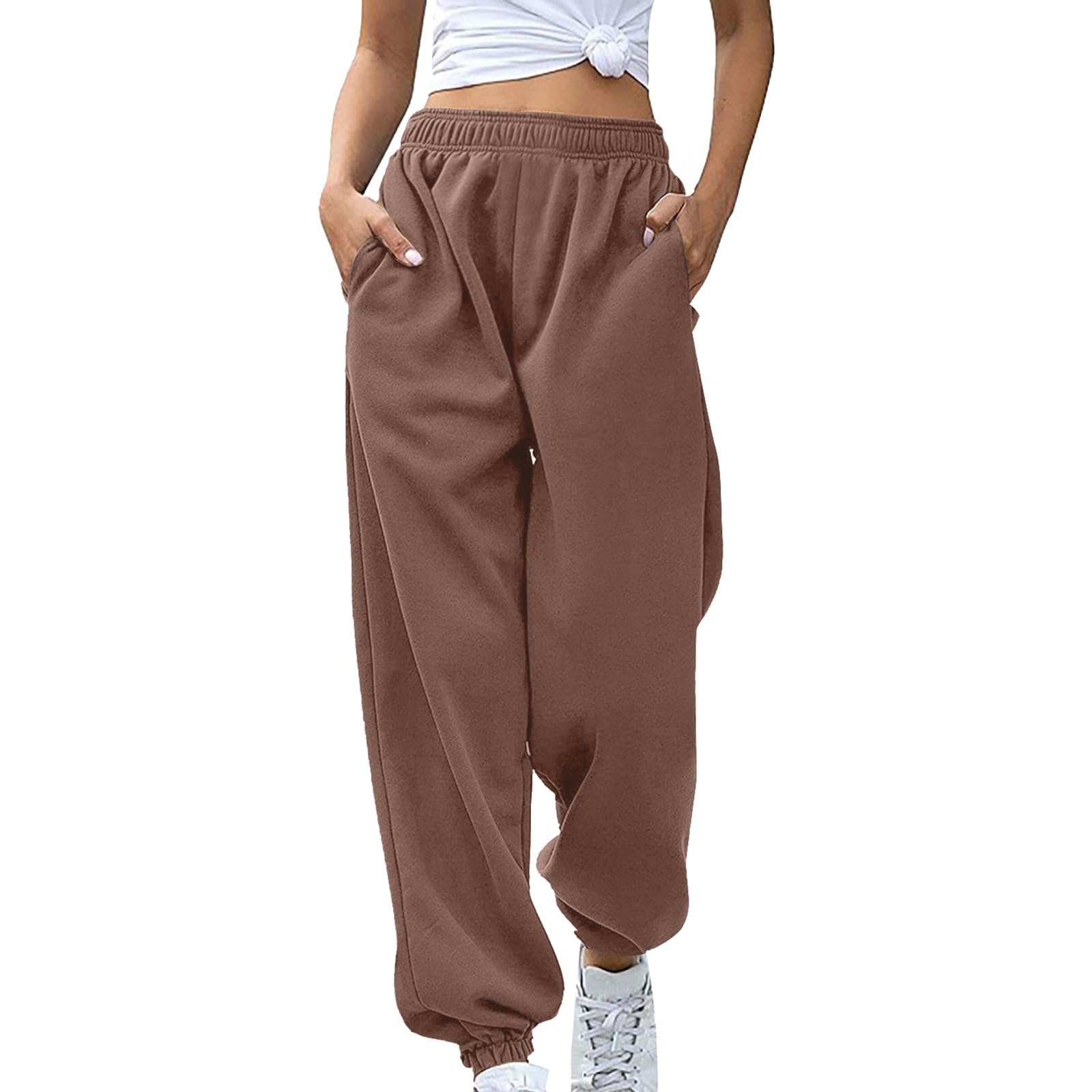 Baggy Cotton Tracksuit Bottoms Women's Women's Jogging