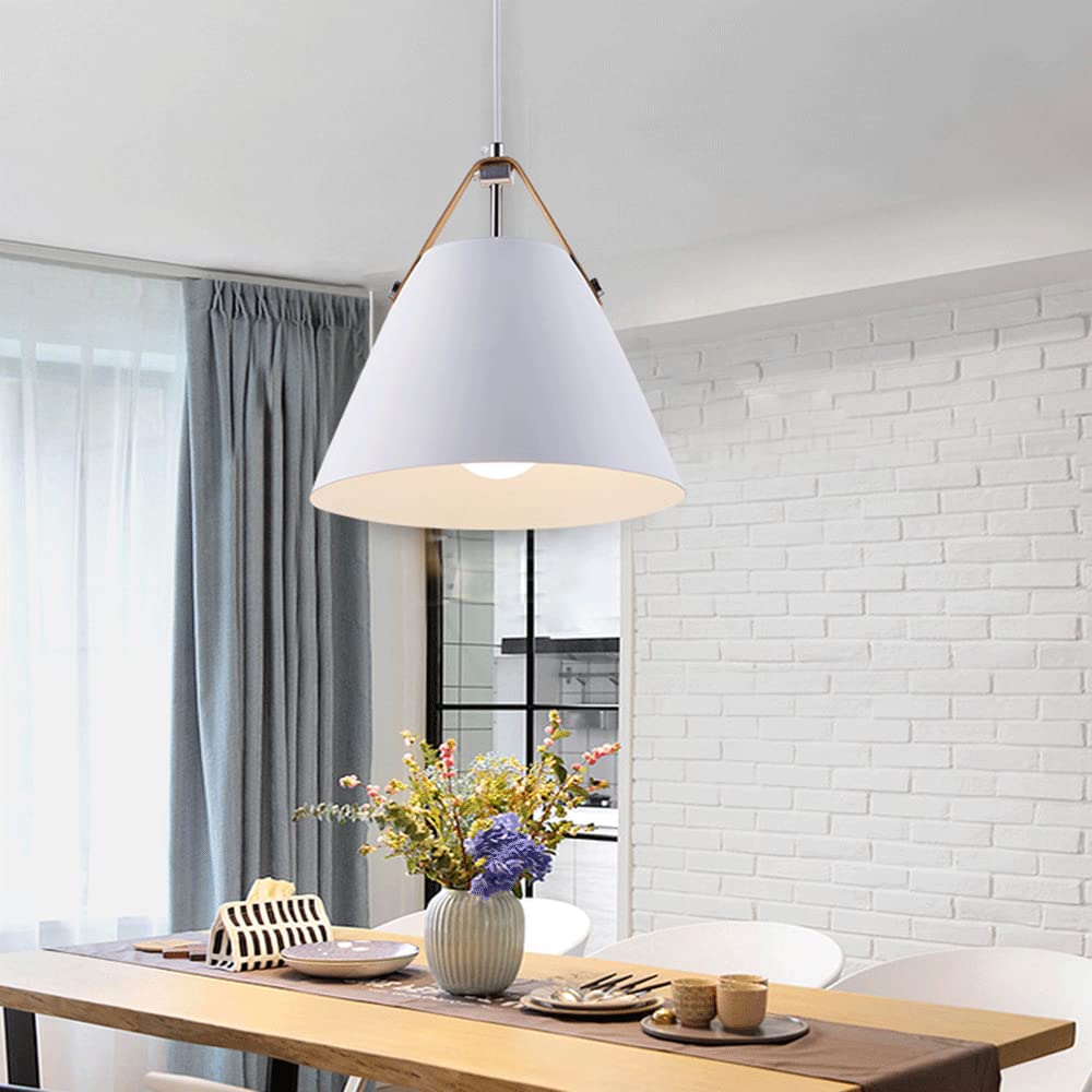 RCIDOS Luces Colgantes Minimalistas Elegantes Araña Estilo Nórdico Creativo Lámpara Suspensión Hueca Ajustable Accesorio Iluminación De Metal De Un Solo Cabezal E27 para Cocina, Cafetería Rústica
