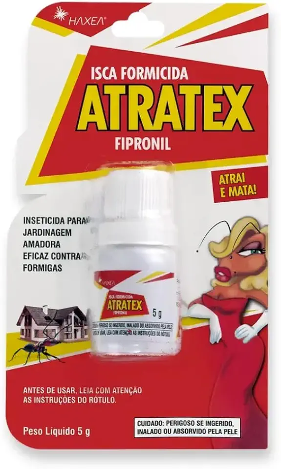 Isca Formiga Doceira Doméstica Isca Atratex 5g Formicida