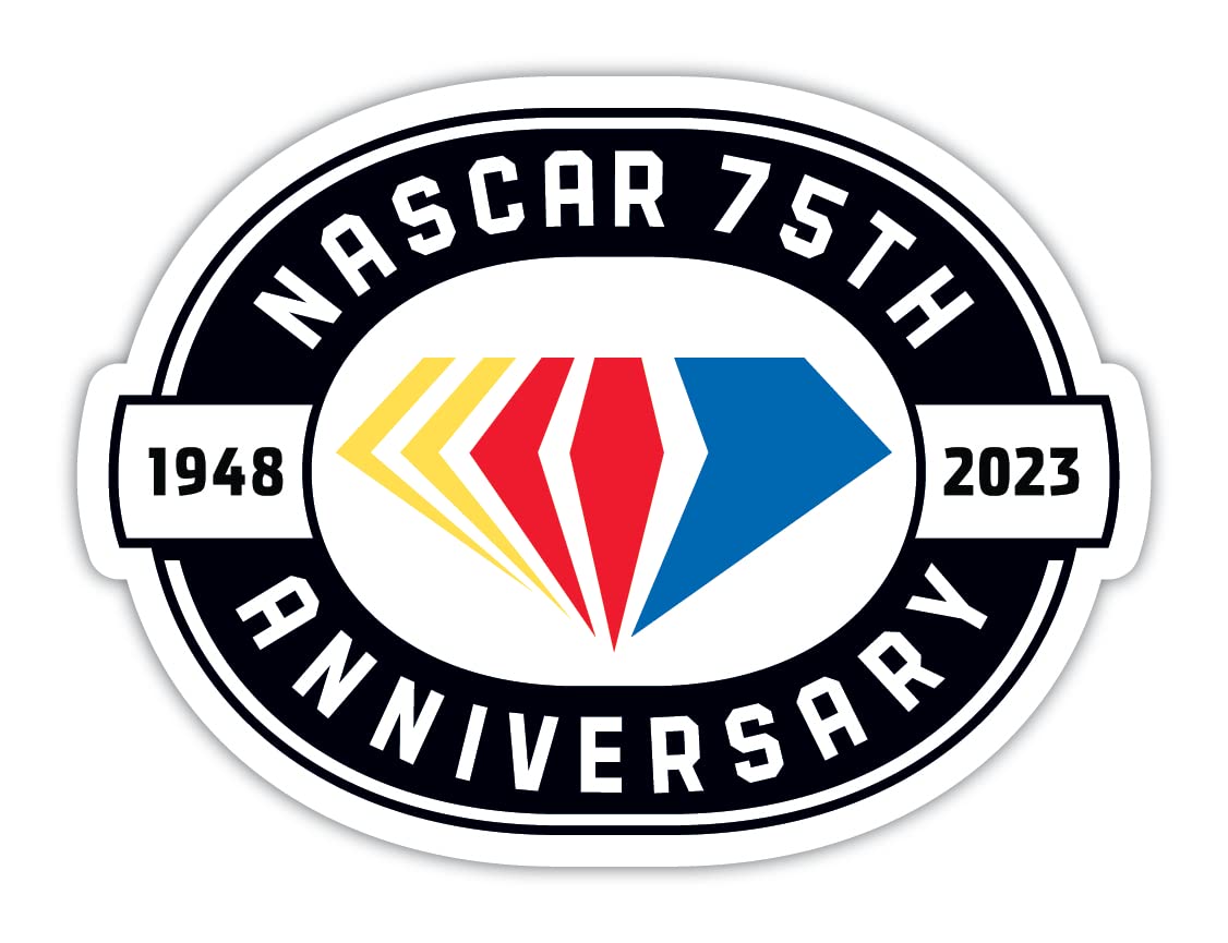 R and R Imports75th Anniversary x Nascar 4" Laser Cut Decal