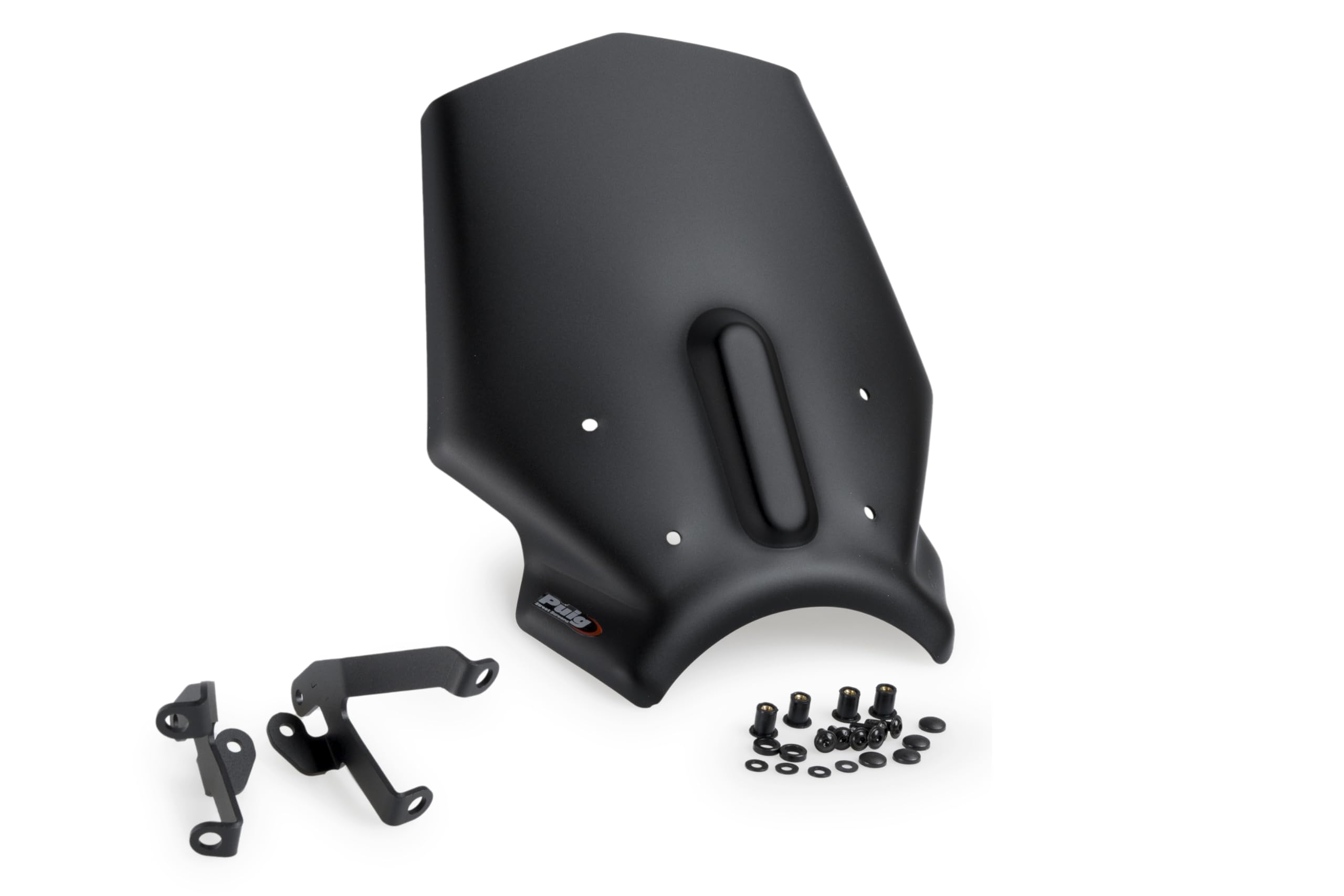 Puig 21960J New Generation Sport Windshield Puig for Honda CB650R Neo Sports Cafe 2024 and CB650R Neo Sports Cafe eClutch 2024 – Aerodynamic Design and Enhanced Protection, Matt black