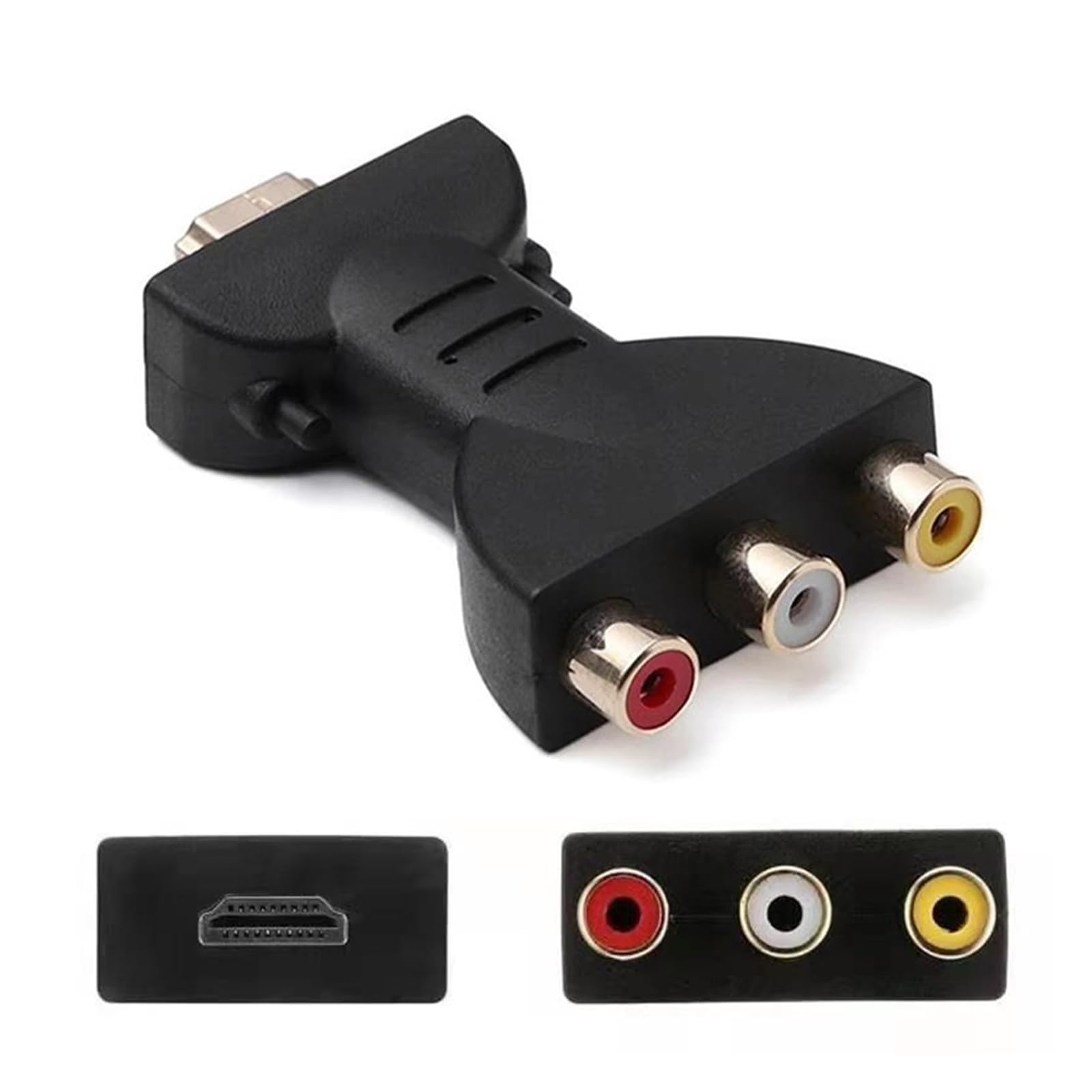 Adaptador RCA a HDMI 1080P AV convertidor HDTV2AV para TV Box