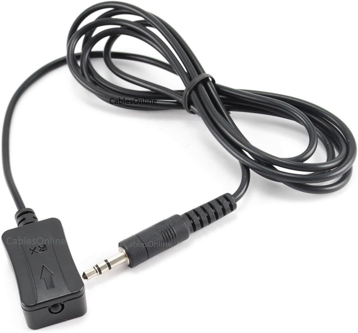 CablesOnline Remote Controller IR Extender Receiver/Transmitter/Dual HDMI Adapter Kit(IR-KIT1)