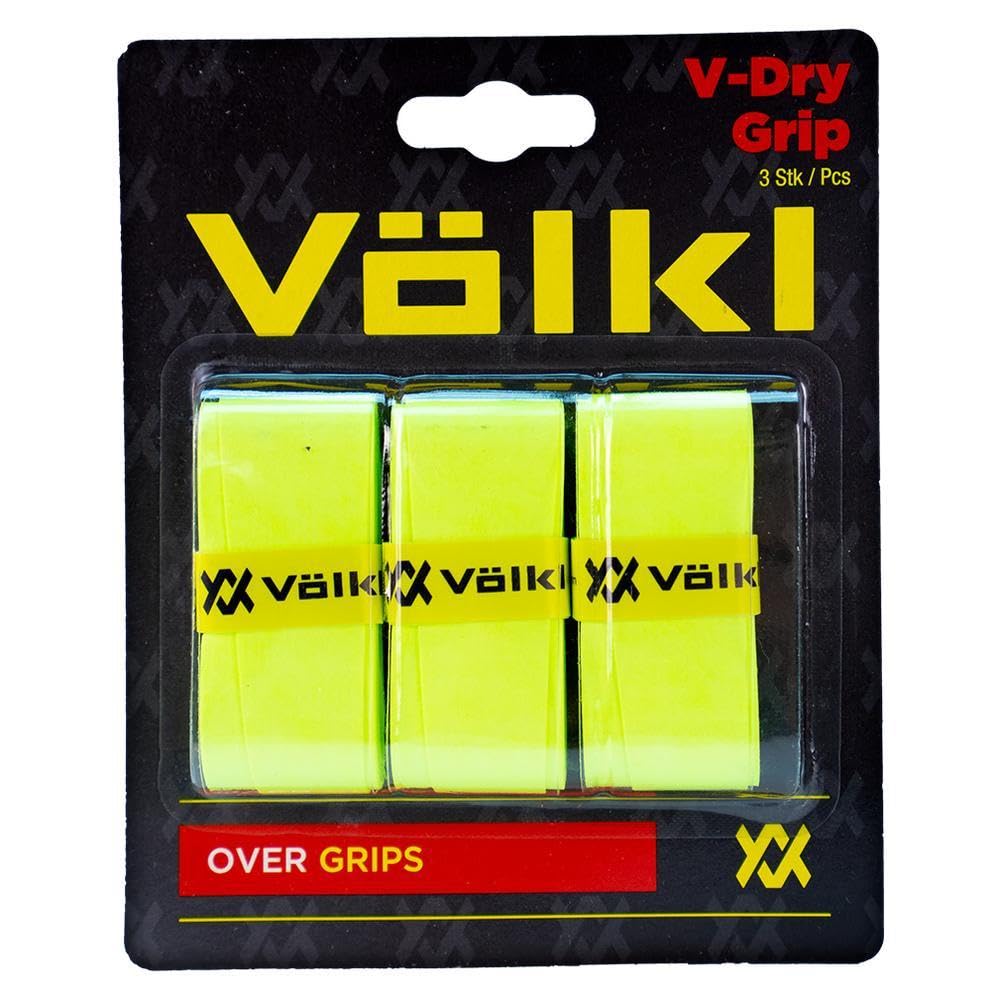Völkl V-Dry Overgrip | Tennis, Pickleball & Squash Racquet Overgrip | Dry-Touch, Sweat-Absorbing Grip Tape (Multi Color, 70 Pack)
