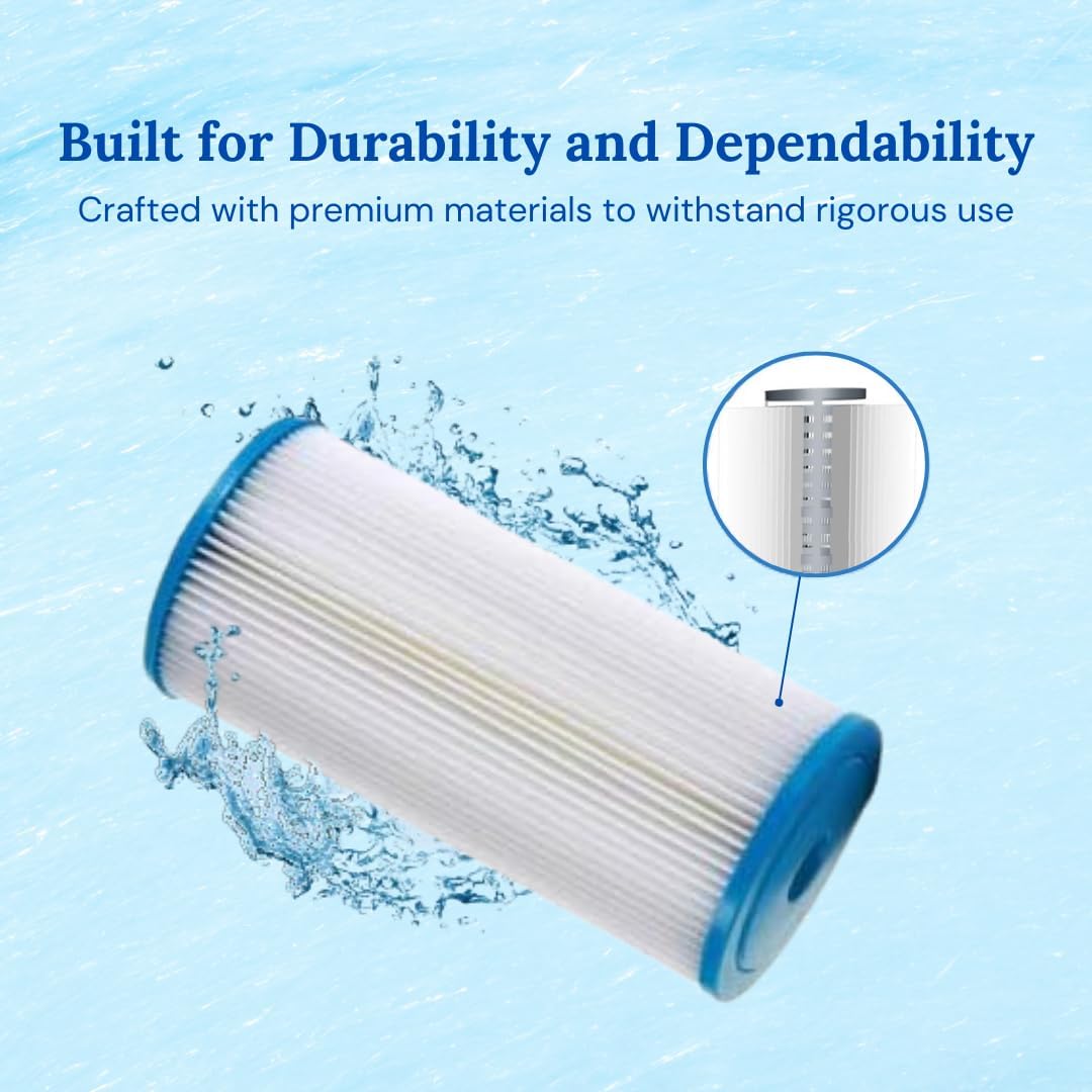 Baleen Filters 20" x 2.5" 20 Micron Pleated Sediment Filter Cartridge Replacement for HDX SPC-25-2020, Watts FM-20-20, Pentek R30-20