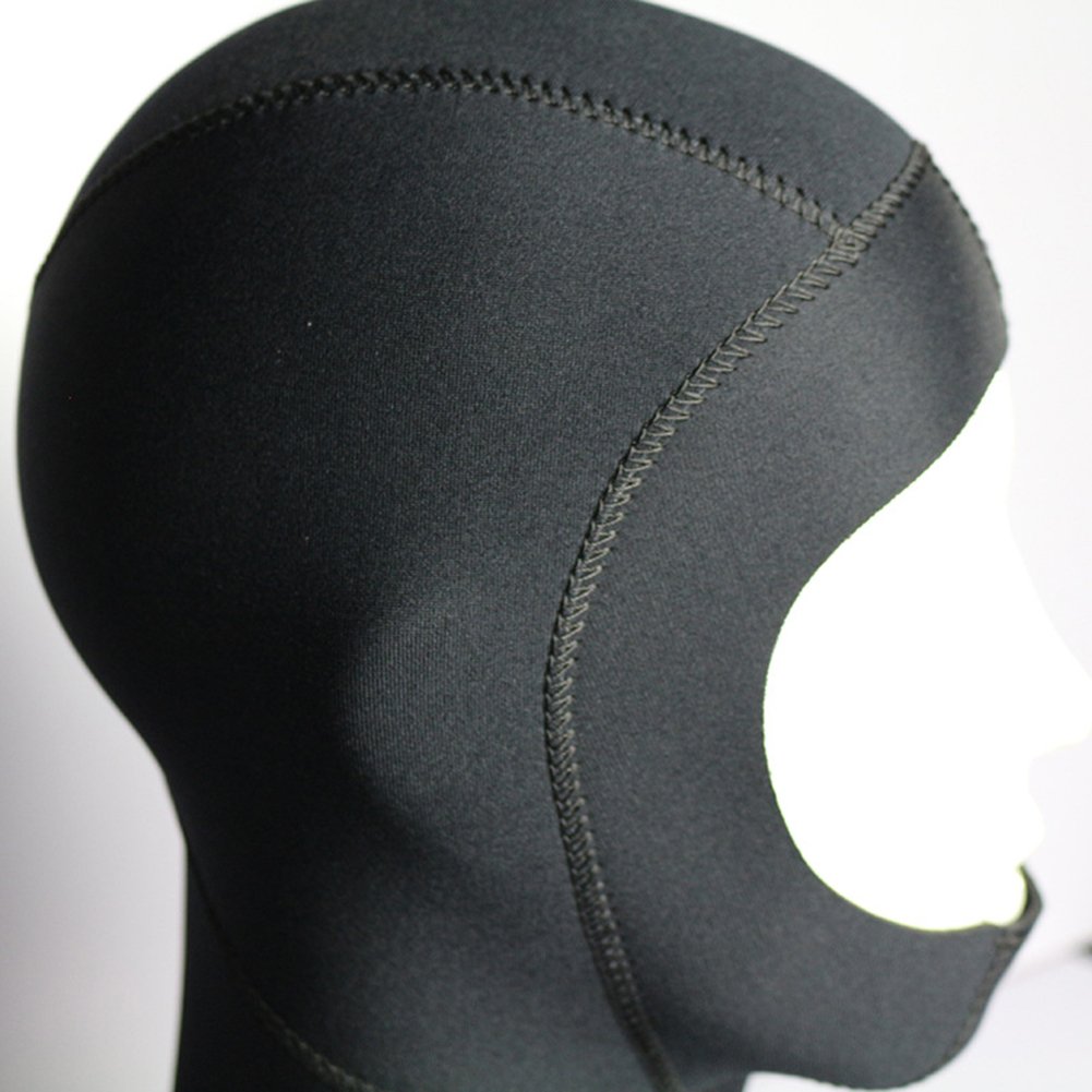 Neoprenanzug Tauchhaube, belüftet, 3 mm, für Herren und Damen, Wassersport-Kappe, warm, bequem, zum Schnorcheln, Surfen, Tauchen, Kajakfahren, Schwimmen, Segeln, Kanufahren
