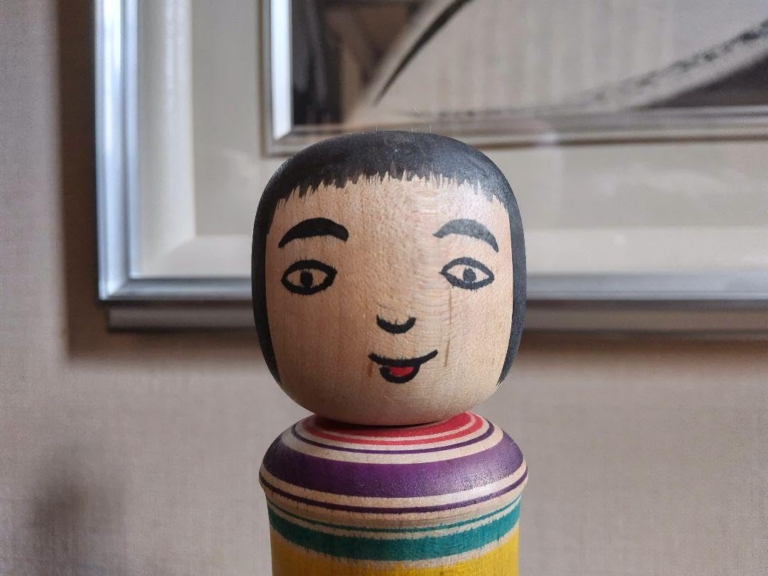 伝統こけし 今晃 : 今 こけし」 晃 6寸 その② おもちゃ 「6 鳴子型