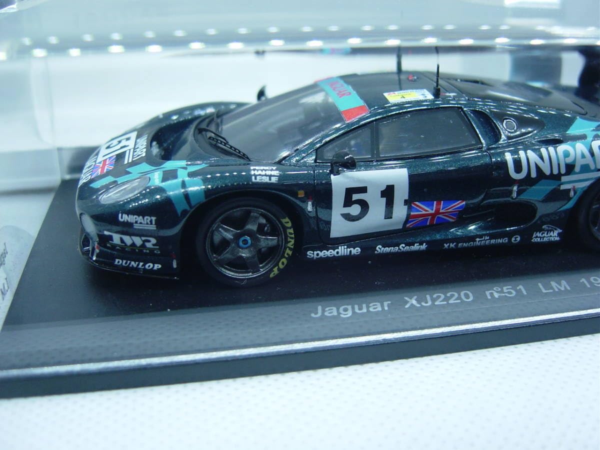 ミニカー Spark 1/43 Jaguar XJ220 LM 1993 Amazon | スパーク 1/43 ジャガー XJ220 No.52 LM 1993 Jaguar