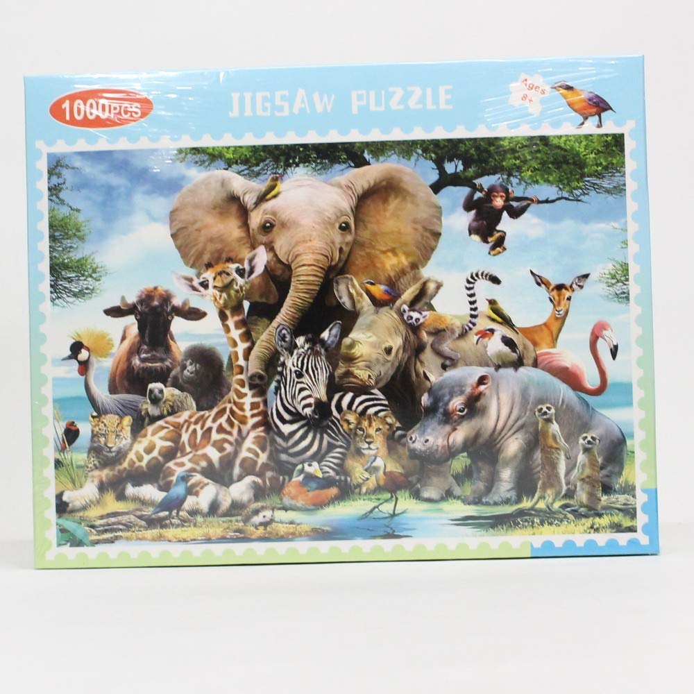 Amazon.com: DCBA HGFE 1000 Piece Jigsaw Puzzle - 27.55 x 19.68 in