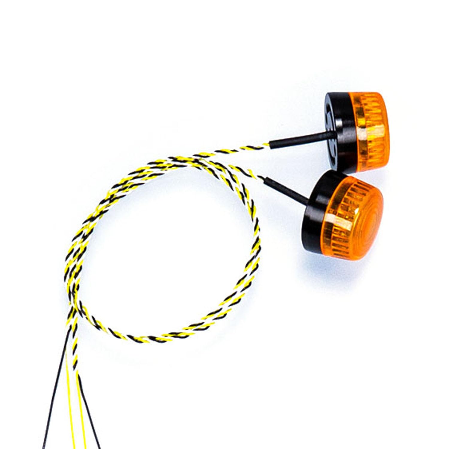 TOUCANHOBBY 360 rotierendes Licht 5V LED Warn Lampe für 1/14 DIY RC Traktor LKW Modell Bagger Dumper Baufahrzeug LKW,Kompatibel mit Tamiya