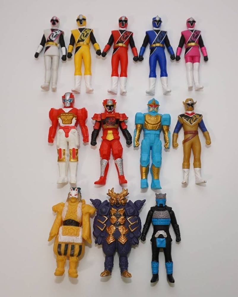 Amazon.co.jp: Shokugan Shuriken Sentai Ninninger Soft Vinyl