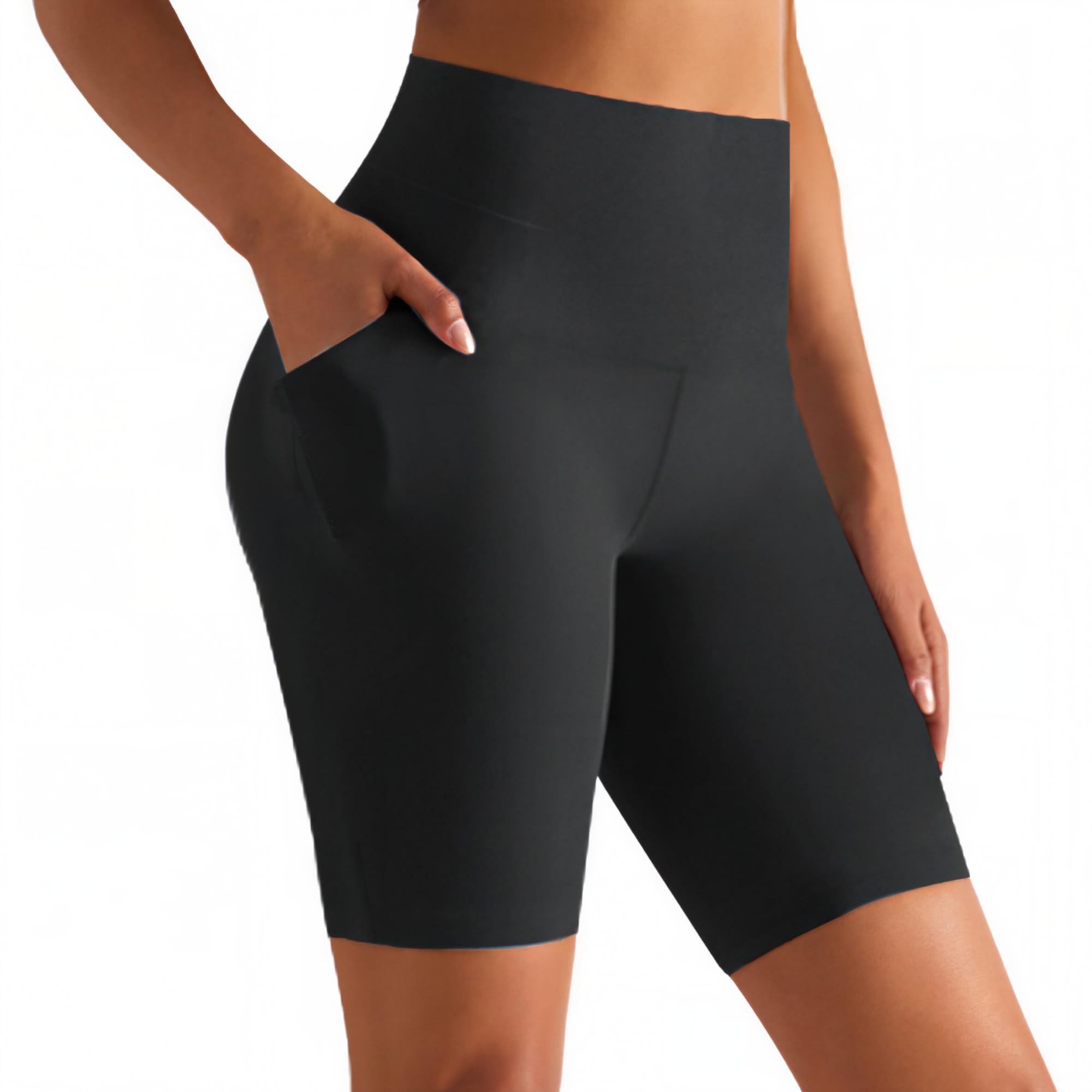 3 Pack High Waisted Leggings for Women Non See-Through Soft Athletic Tummy Control Running Yoga Workout Leggings-image-26