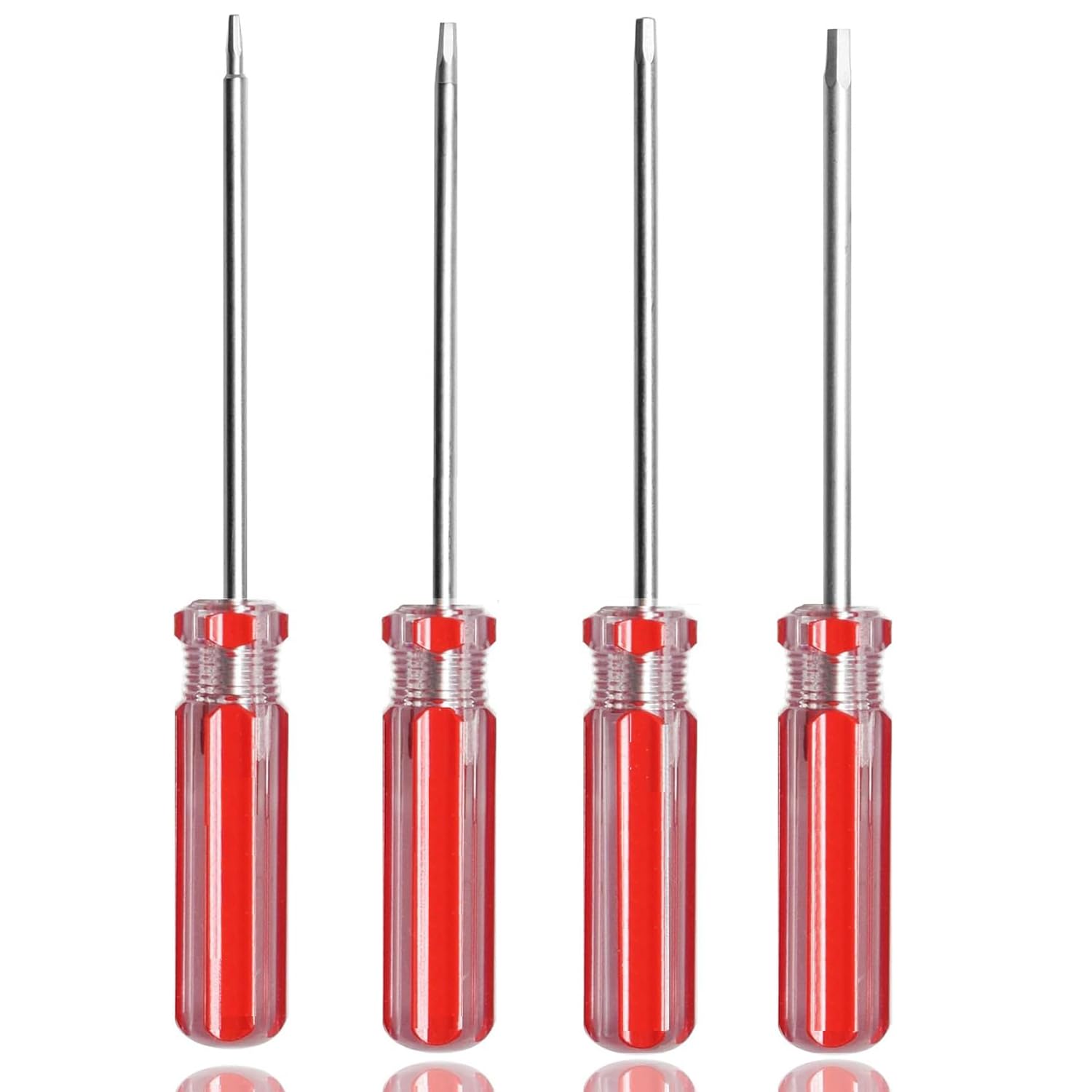 Skziri Transparent Hex Driver Set 1.5Mm 2.0Mm 2.5Mm 3.0Mm, 4Pcs Hex Allen Wrench Screwdriver Set Key Driver Repair Tools For Rc Car Traxxas Helicopter (4)