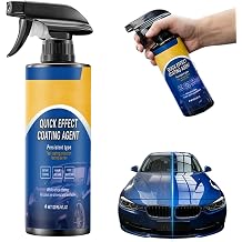 Advanced Car Quick-acting Coating Agent Spray, 2026 New Car Coating Spray for Shine & Protection, Quick Effect Coating Agent for Car, Waterless Wash and Polish Glass Cleaner 1 PC