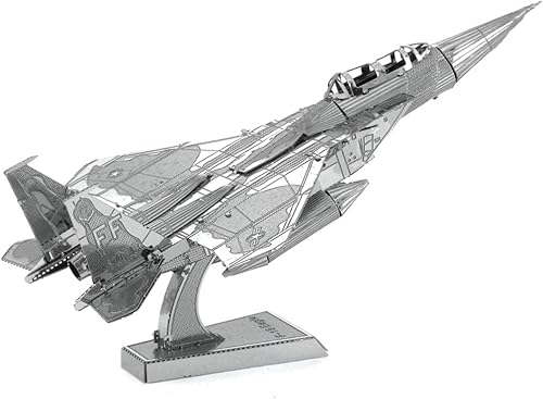 Miniatura 7 de Metal Earth F-15 Eagle 3D Kit de modelo de metal con pinzas Fascinaciones