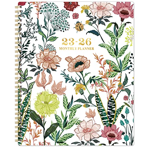 2023-2026 Monthly Planner/Calendar - 3 Year Monthly Planner 2023-2026, Jul. 2023 - Jun. 2026, 9" × 11" Calendar Planner 36-Month With Tabs, Twin-Wire Binding, Two-Side Pocket, Celebrity Quotes ＆ Notes #TOP24
