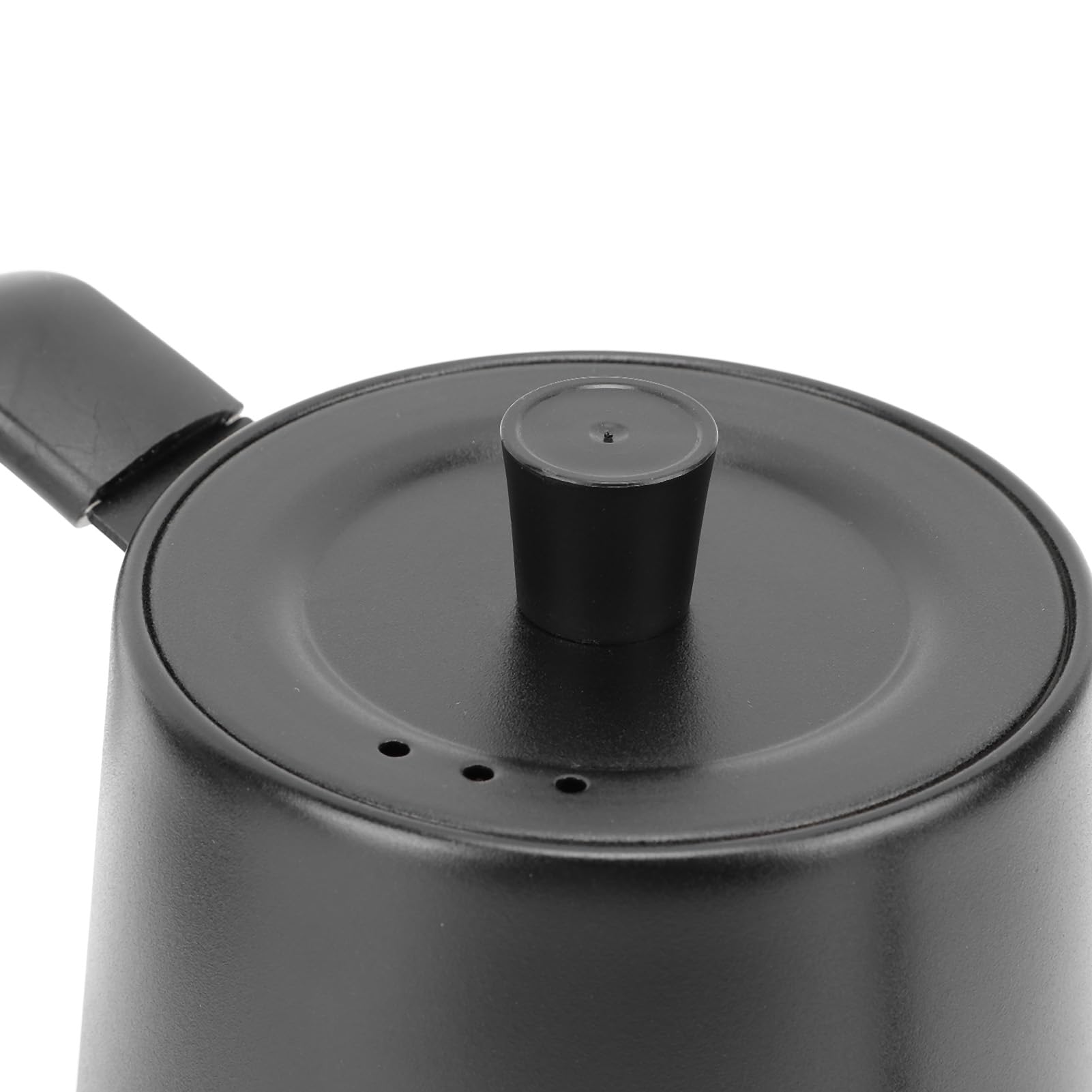 Fdit Hervidor Eléctrico de Cuello de Ganso 1000W 800ml con Control de Temperatura LCD, Inversor Inteligente para Café de Goteo y Té, Acero Inoxidable 304, Apagado Automático, (Enchufe europeo 220V)