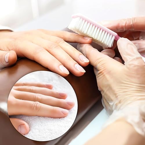 Miniatura 9 de NICEMOVIC - Juego de 10 cepillos de uñas con agarre de mango, cepillo limpiador de uñas de mano, herramientas de manicura, kit de cepillos de