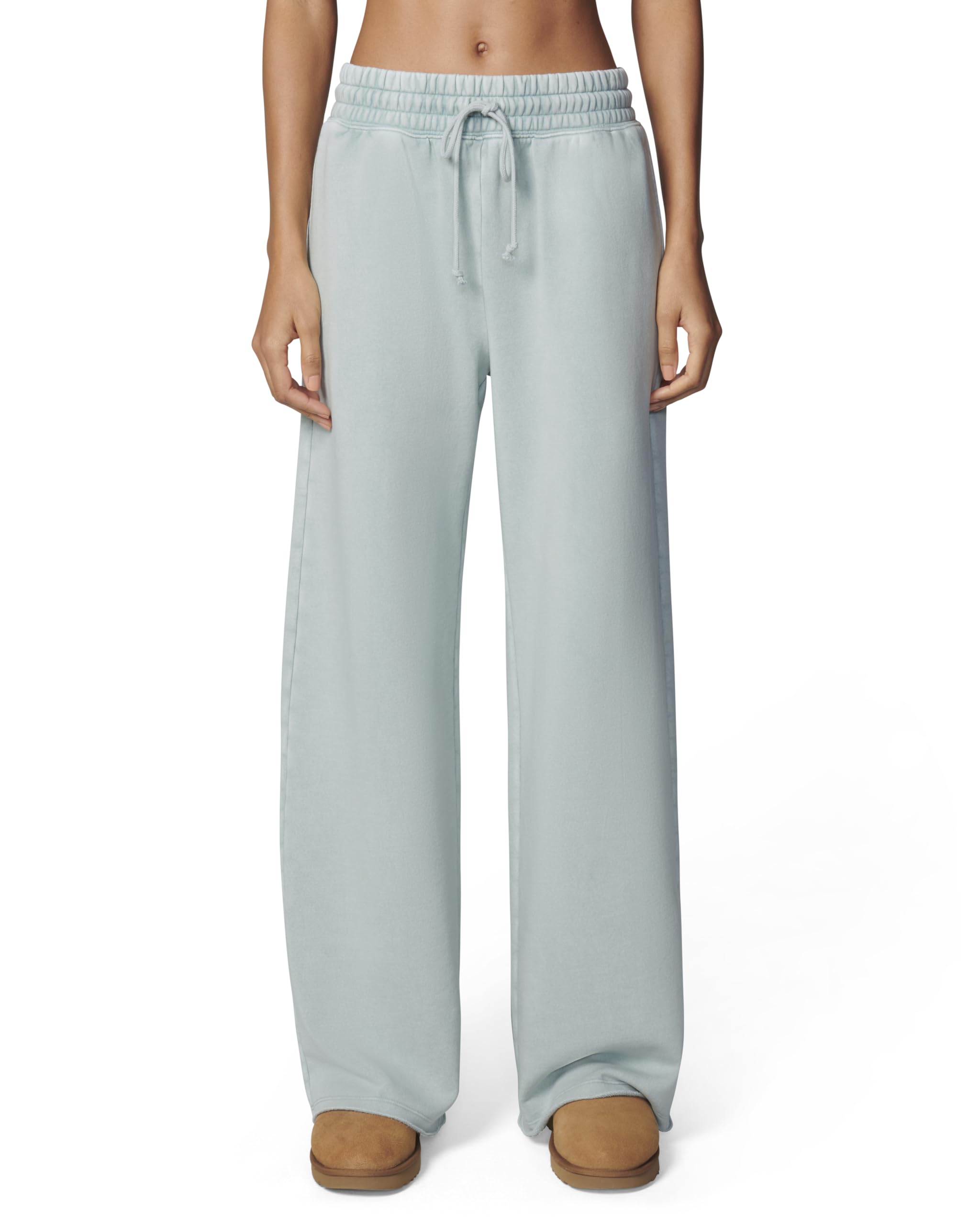 florence by mills Women's Cozy Crush Wide Leg Sweatpant