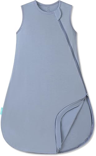 Miniatura 10 de Saco de dormir súper suave de 0.5 TOG, saco de dormir de viscosa de bambú de primera calidad, manta delgada para bebé, saco de dormir con cremallera
