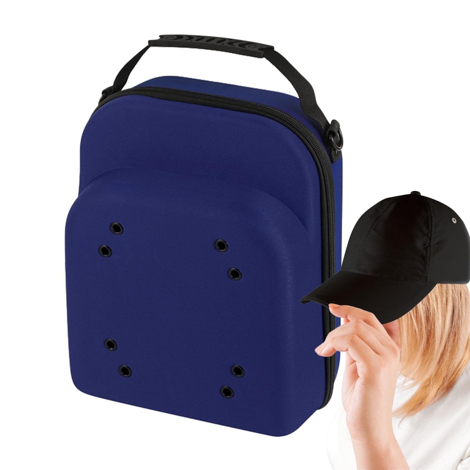 Organizador de Almacenamiento de Gorras de Viaje: adaptabilidad inigualable for Guardar Prendas y Accesorios(Blue)