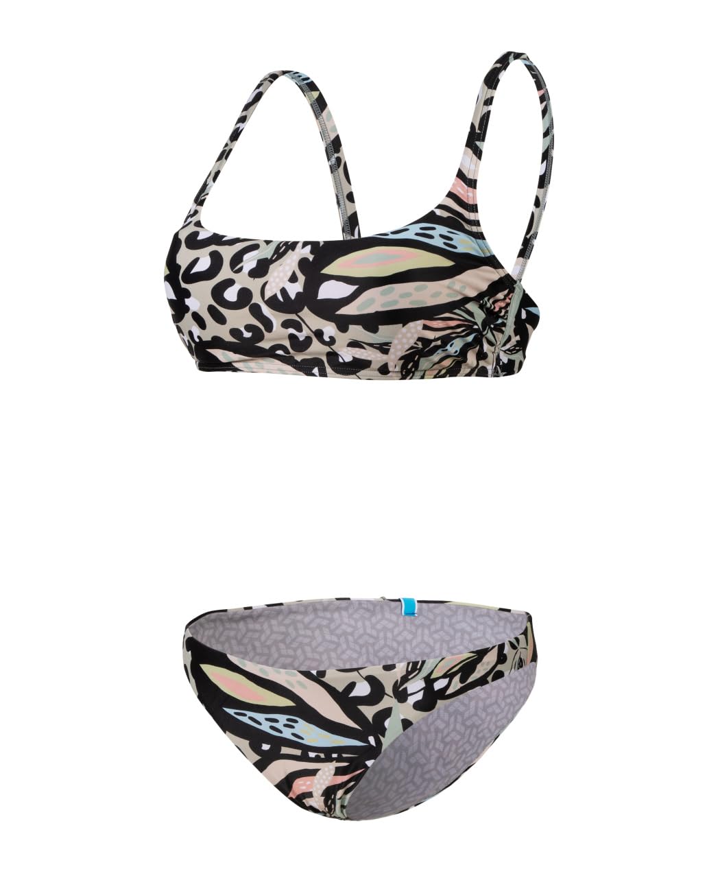 ARENA Women's Water Print Bikini Bralette Bañador de Dos Piezas Mujer (Pack de 1)