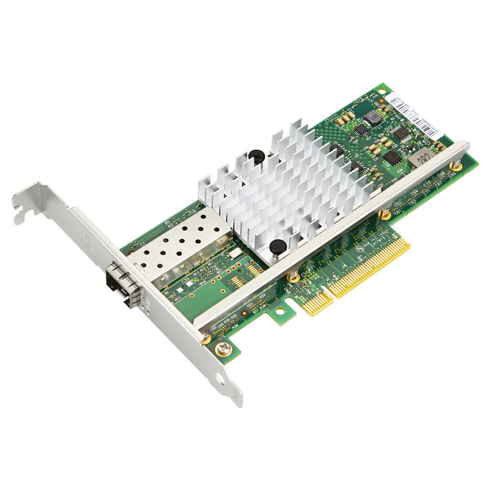 Profilo 10G SFP+ scheda di interfaccia di rete PCIExpress 8X per server con più sistemi operativi