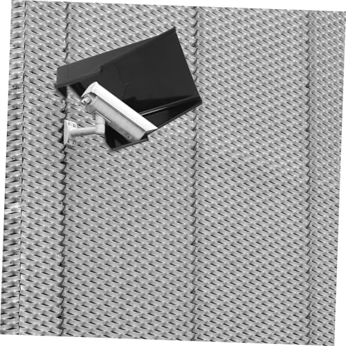 Funda de lluvia para cámara exterior y protector solar UKCOCO para pared 5