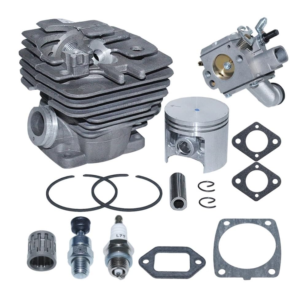 Whaljsdoz One Color 47Mm Cylinder Piston Kit Fit For Ms361 Decompression Valve Chainsaw Replacement Part