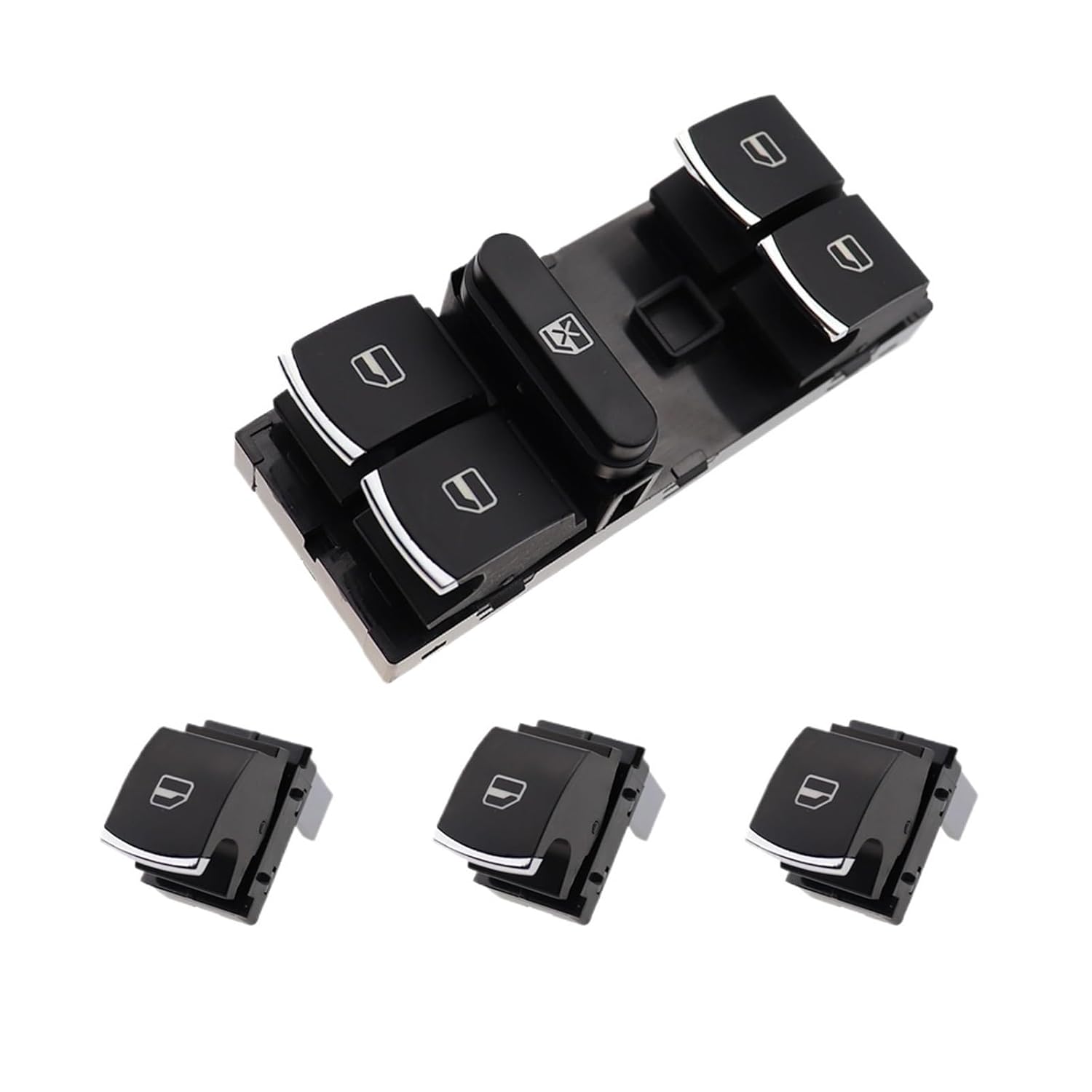 1Set Electric Power Master Window Switch Button Fit for Seat Leon MK2 5ND959857