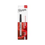 Sharpie Permanent Marker, Ultra Fine Point, Black, 1 Count – view 1