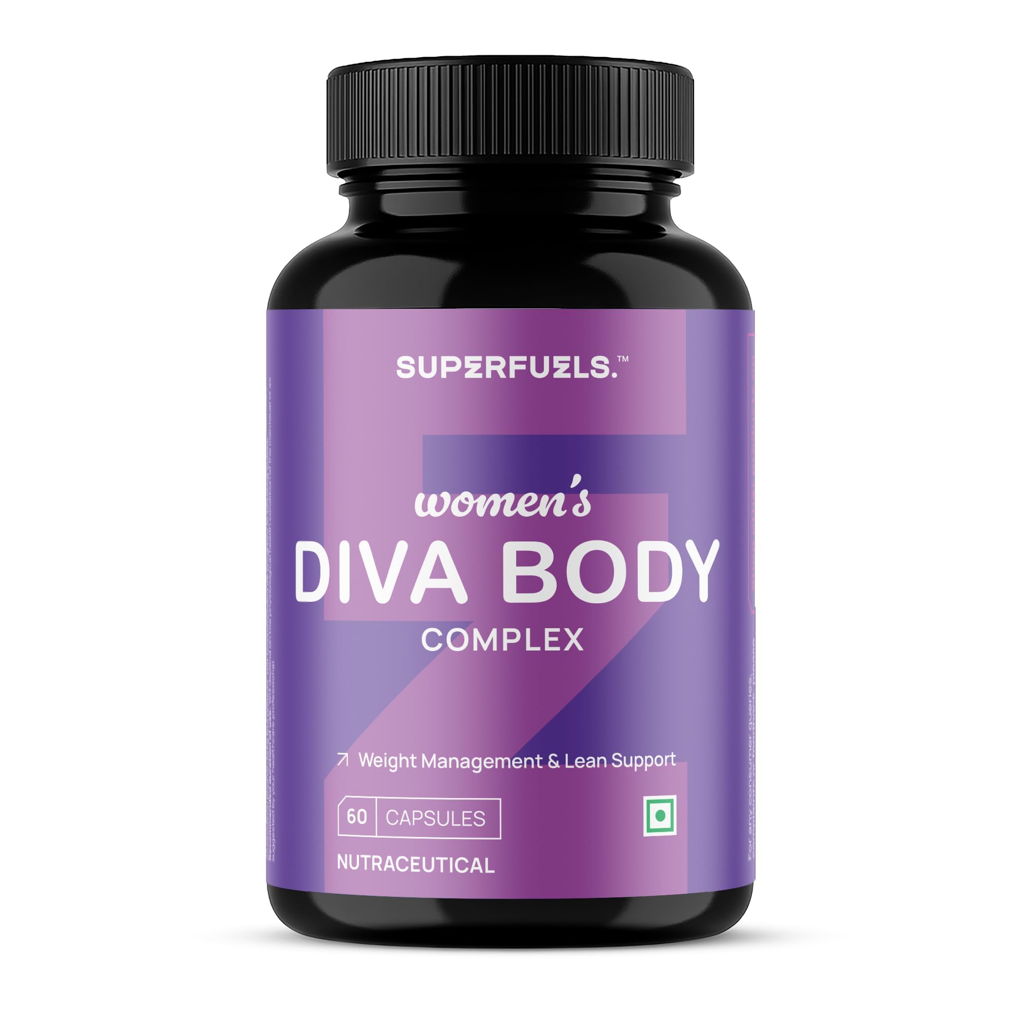 DIVA BODY Fat Burners for Women | Weight Loss Supplement | Contains extract of Green Tea, ACV Apple Cider Vinegar & Garcinia Cambogia | Weight Loss Products | 60 Capsules-image-29