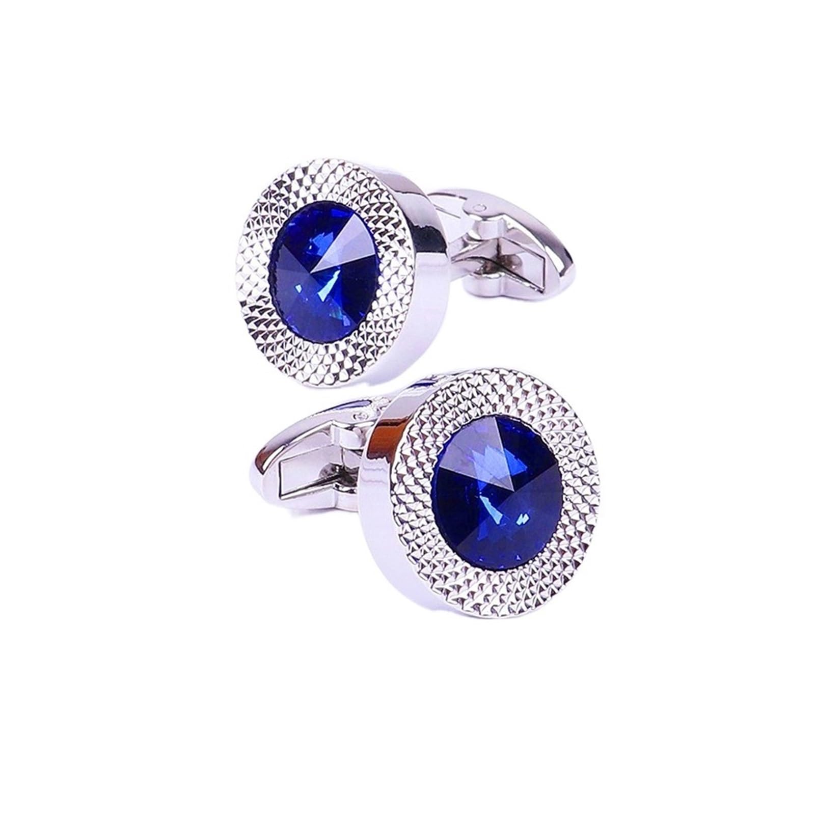 Gemelos de Cristal Azul cónicos para Hombre, Prisma de Camisa cónico para Hombre.