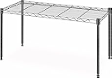 Whitmor 1 Tier Shelving Units, Wire Rack Storage Organizer, 30