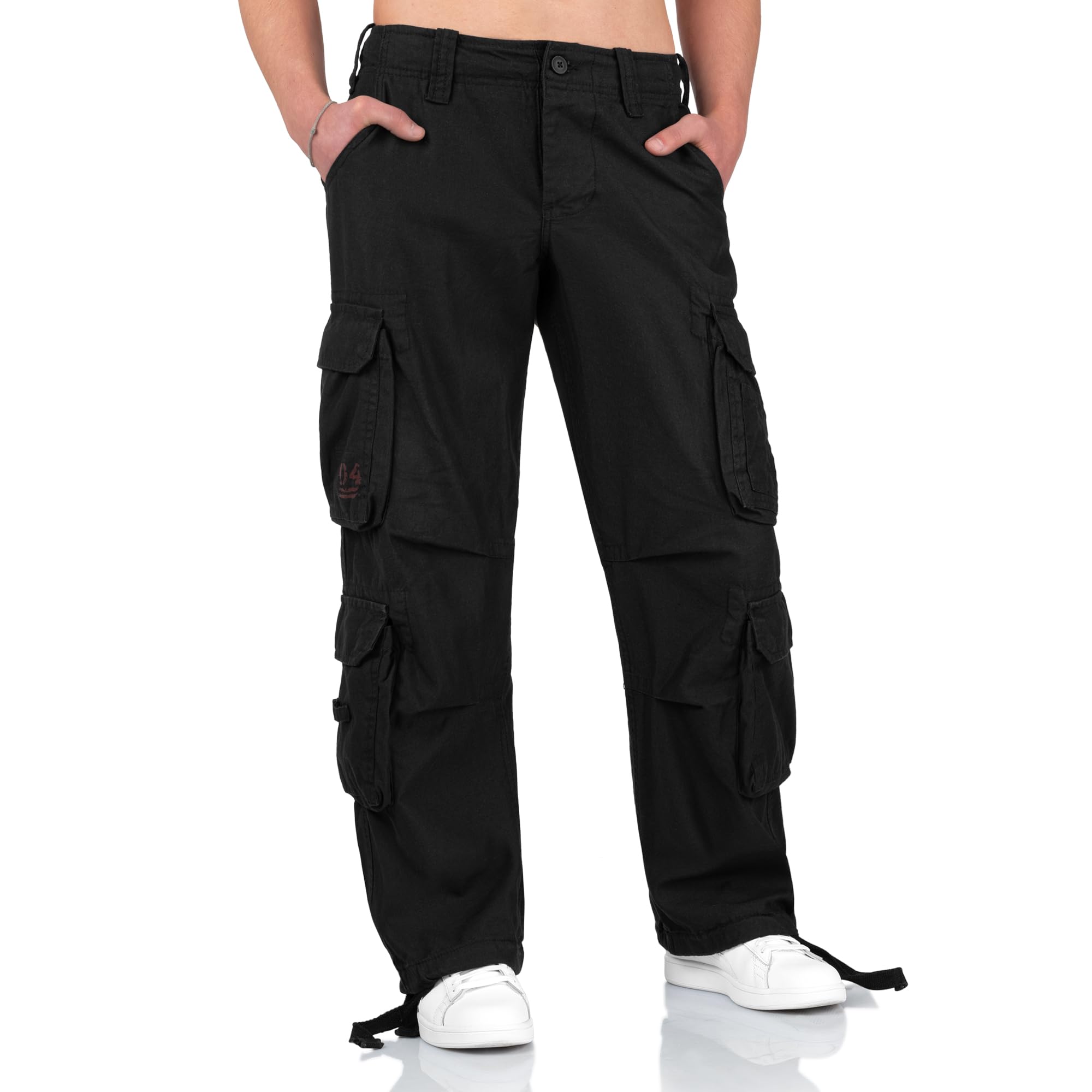 Surplus Raw Vintage Airborne Herren Cargo Hose & Airborne Cargo Slimmy Trouser