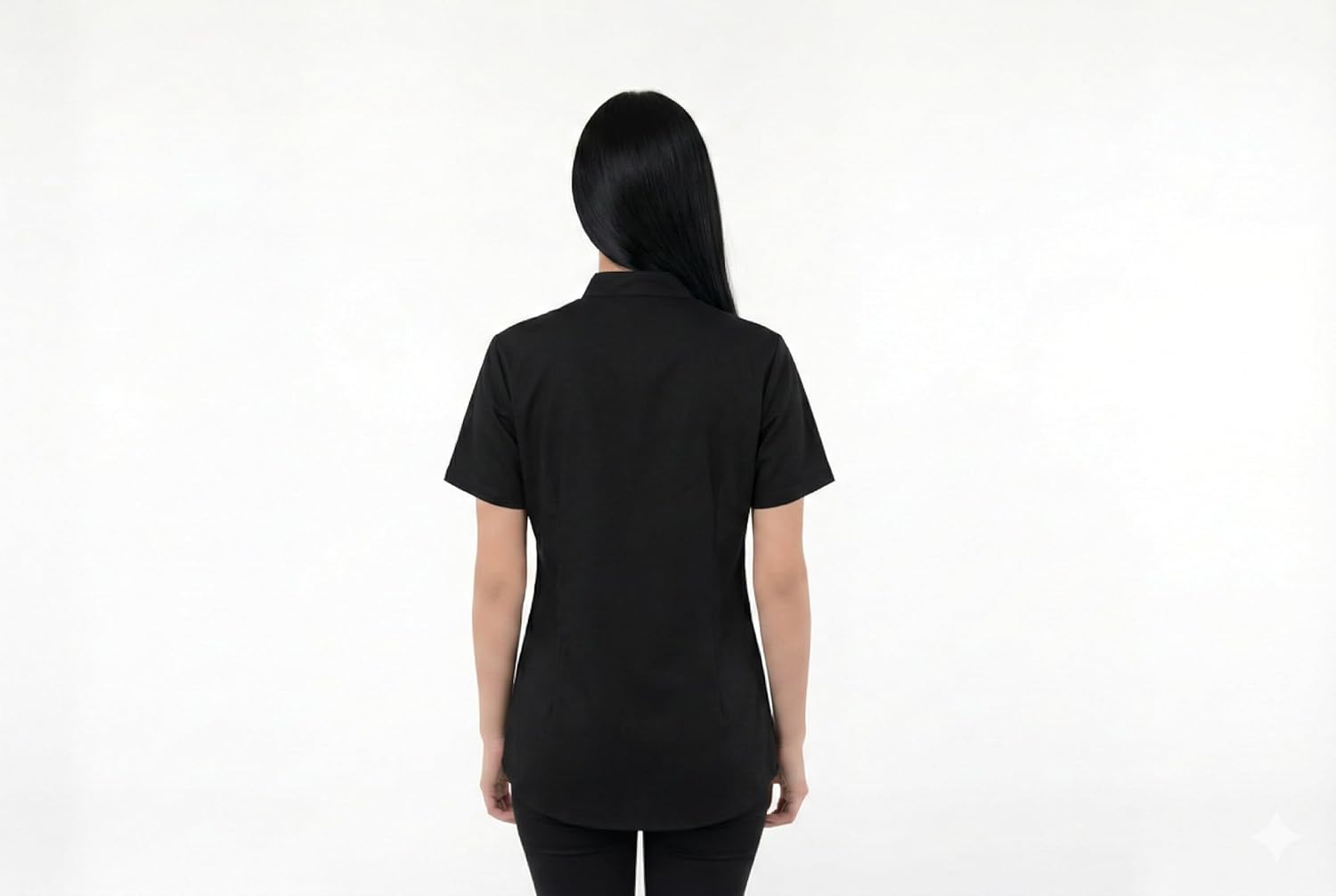 USBD Post Mastectomy Shirt with Drain Pockets Post Op Button Down Collar Shirt Recovery Tops - Image 3