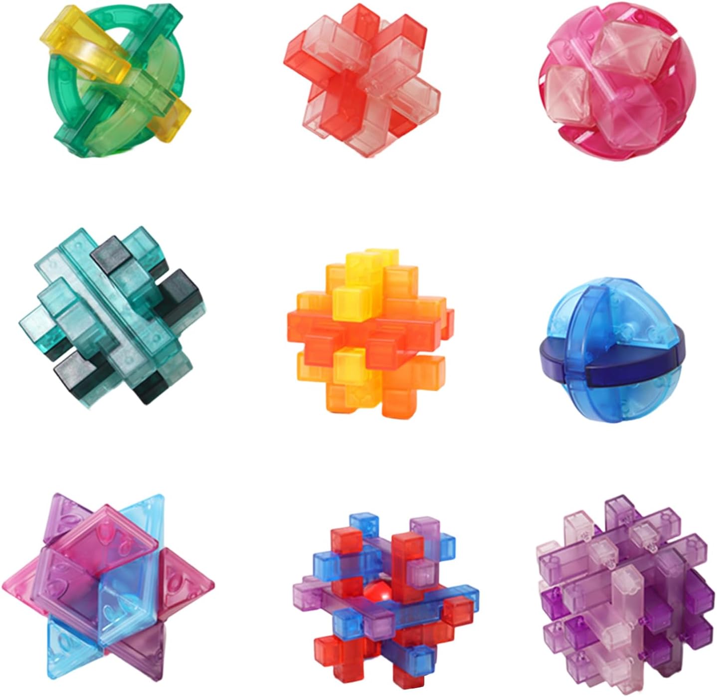 Wooden Puzzle Assembly, Chinese Traditional Game, Puzzle Toy with Convenient Feature, Children, Adult, Student Use for Elderly, Home, Travel, School, Educational Game Accessory